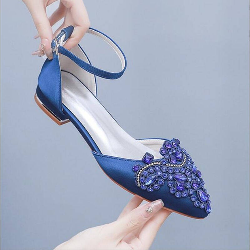 2cm Flat Heel Pointed Hollow S - Sandals ulasan dan harga
